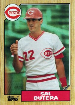 #358 Sal Butera - Cincinnati Reds - 1987 Topps Baseball