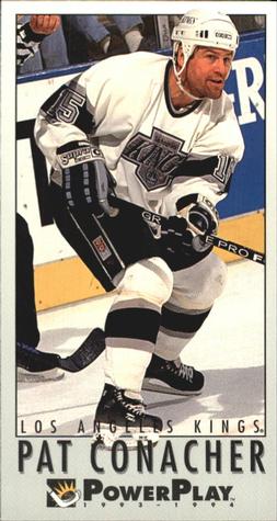 #358 Pat Conacher - Los Angeles Kings - 1993-94 Fleer PowerPlay Hockey