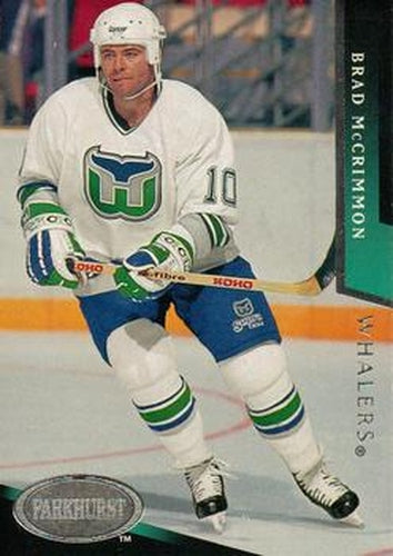 #358 Brad McCrimmon - Hartford Whalers - 1993-94 Parkhurst Hockey
