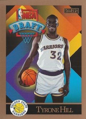 #358 Tyrone Hill - Golden State Warriors - 1990-91 SkyBox Basketball