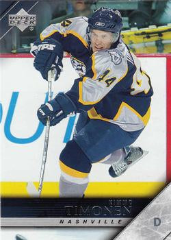 #358 Kimmo Timonen - Nashville Predators - 2005-06 Upper Deck Hockey