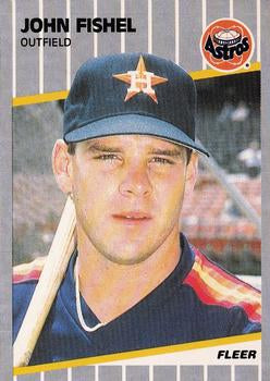 #358 John Fishel - Houston Astros - 1989 Fleer Baseball