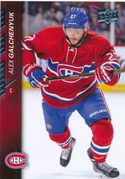 #358 Alex Galchenyuk - Montreal Canadiens - 2015-16 Upper Deck Hockey