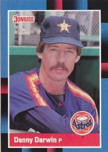 #358 Danny Darwin - Houston Astros - 1988 Donruss Baseball