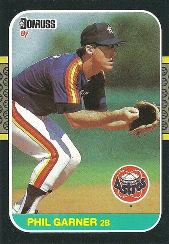 #358 Phil Garner - Houston Astros - 1987 Donruss Baseball