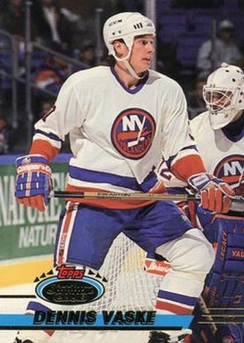 #358 Dennis Vaske - New York Islanders - 1993-94 Stadium Club Hockey