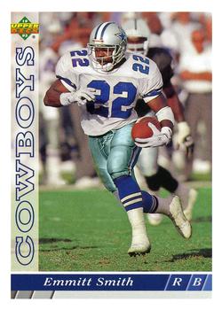 #359 Emmitt Smith - Dallas Cowboys - 1993 Upper Deck Football