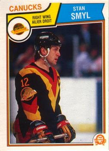 #359 Stan Smyl - Vancouver Canucks - 1983-84 O-Pee-Chee Hockey