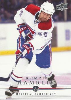 #359 Roman Hamrlik - Montreal Canadiens - 2008-09 Upper Deck Hockey