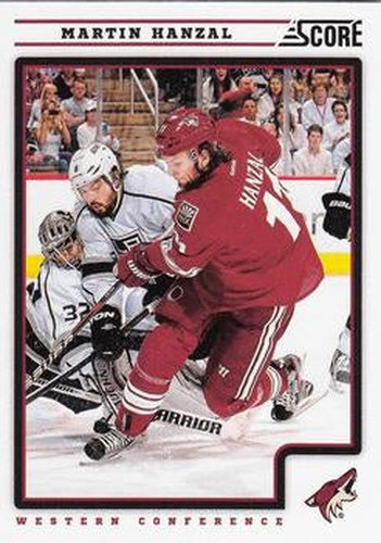 #359 Martin Hanzal - Phoenix Coyotes - 2012-13 Score Hockey