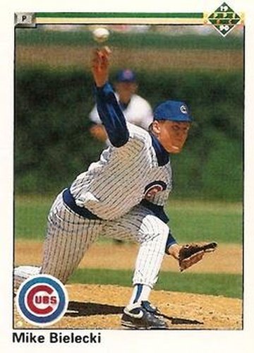 #359 Mike Bielecki - Chicago Cubs - 1990 Upper Deck Baseball