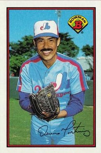 #359 Denny Martinez - Montreal Expos - 1989 Bowman Baseball