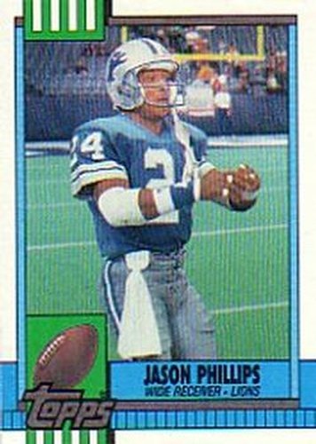 #359 Jason Phillips - Detroit Lions - 1990 Topps Football