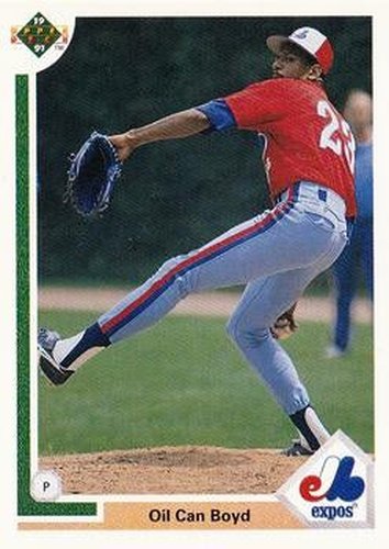 #359 Oil Can Boyd - Montreal Expos - 1991 Upper Deck Baseball