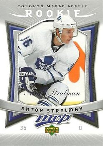 #359 Anton Stralman - Toronto Maple Leafs - 2007-08 Upper Deck MVP Hockey