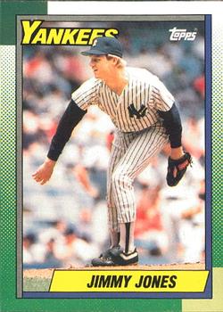#359 Jimmy Jones - New York Yankees - 1990 O-Pee-Chee Baseball