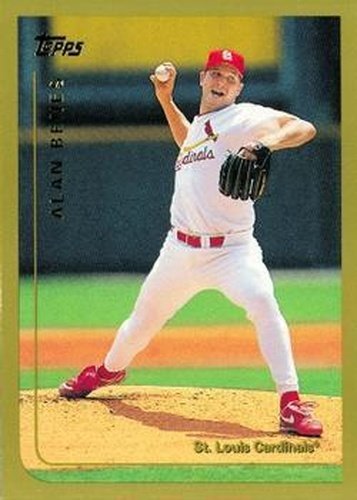 #359 Alan Benes - St. Louis Cardinals - 1999 Topps Baseball