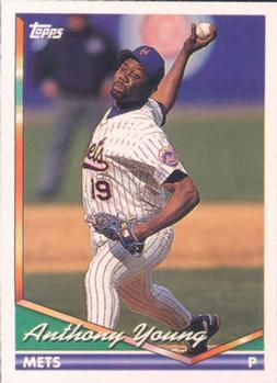 #359 Anthony Young - New York Mets - 1994 Topps Baseball