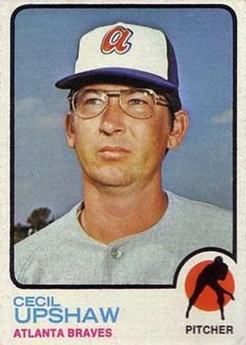 #359 Cecil Upshaw - Atlanta Braves - 1973 Topps Baseball