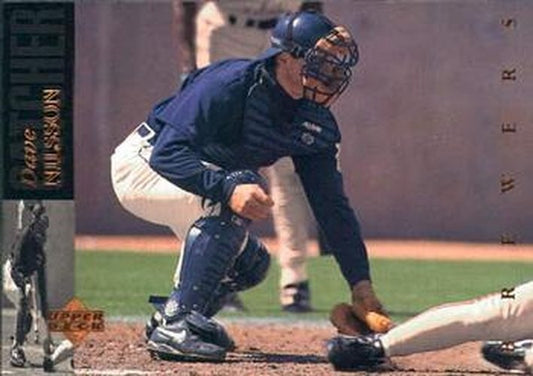 #359 Dave Nilsson - Milwaukee Brewers - 1994 Upper Deck Baseball