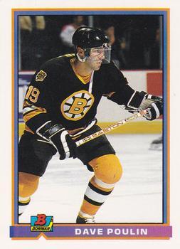 #359 Dave Poulin - Boston Bruins - 1991-92 Bowman Hockey