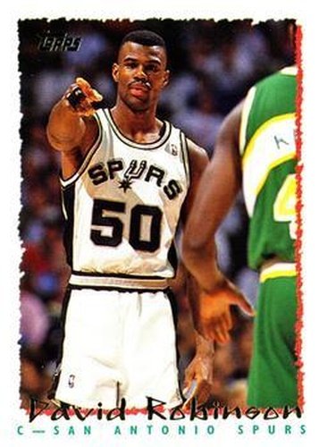#359 David Robinson - San Antonio Spurs - 1994-95 Topps Basketball