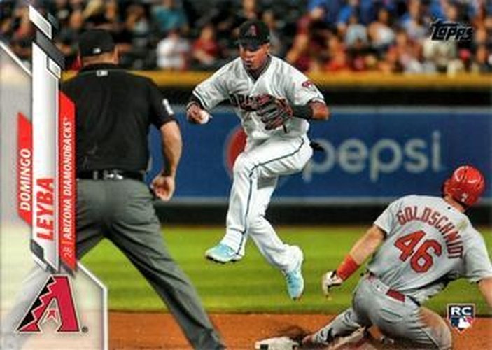 #359 Domingo Leyba - Arizona Diamondbacks - 2020 Topps Baseball