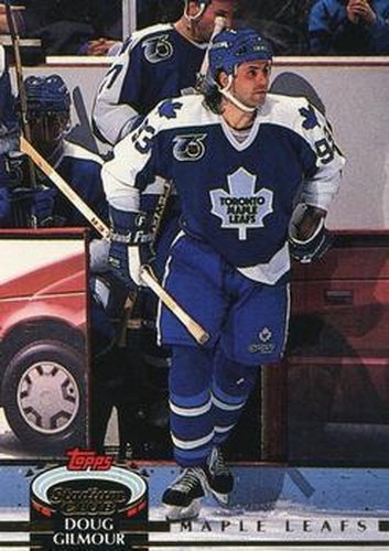 #359 Doug Gilmour - Toronto Maple Leafs - 1992-93 Stadium Club Hockey