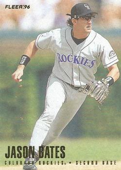 #359 Jason Bates - Colorado Rockies - 1996 Fleer Baseball