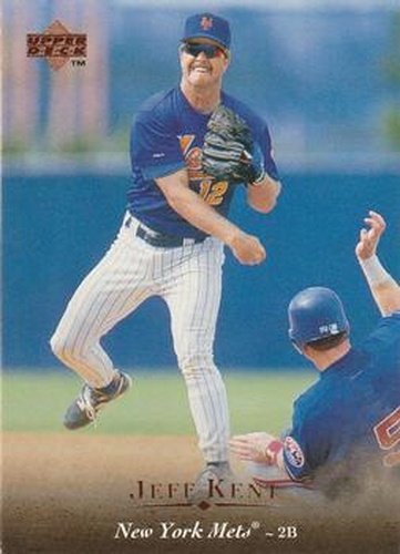 #359 Jeff Kent - New York Mets - 1995 Upper Deck Baseball