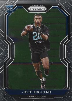 #359 Jeff Okudah - Detroit Lions - 2020 Panini Prizm Football