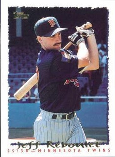 #359 Jeff Reboulet - Minnesota Twins - 1995 Topps Baseball