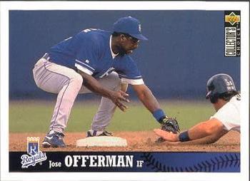 #359 Jose Offerman - Kansas City Royals - 1997 Collector's Choice Baseball
