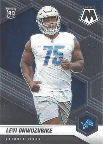 #359 Levi Onwuzurike - Detroit Lions - 2021 Panini Mosaic Football