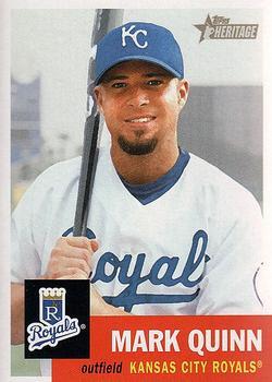 #359 Mark Quinn - Kansas City Royals - 2002 Topps Heritage Baseball