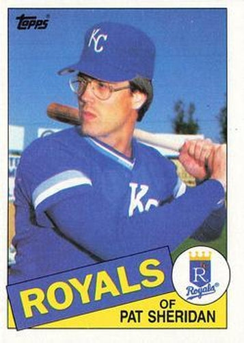 #359 Pat Sheridan - Kansas City Royals - 1985 Topps Baseball