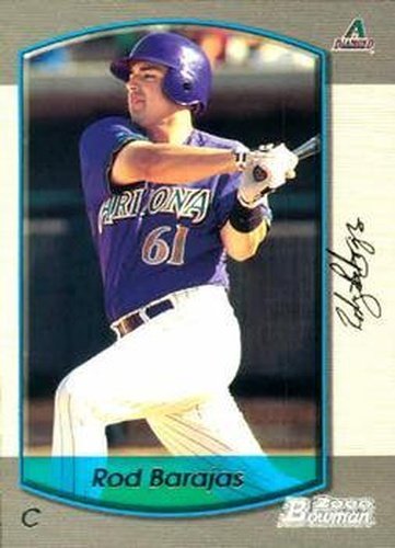 #359 Rod Barajas - Arizona Diamondbacks - 2000 Bowman Baseball