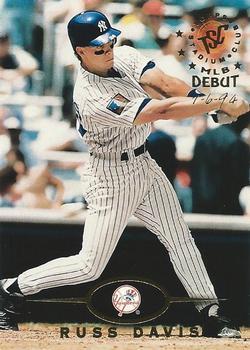 #359 Russ Davis - New York Yankees - 1995 Stadium Club Baseball