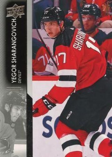 #359 Yegor Sharangovich - New Jersey Devils - 2021-22 Upper Deck Hockey