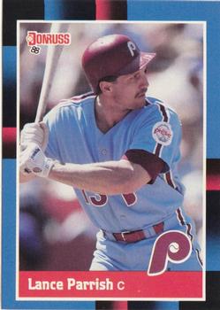 #359 Lance Parrish - Philadelphia Phillies - 1988 Donruss Baseball
