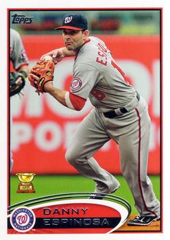 #359 Danny Espinosa - Washington Nationals - 2012 Topps Baseball