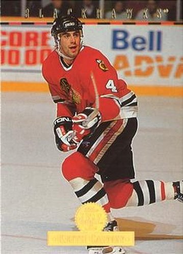 #359 Keith Carney - Chicago Blackhawks - 1994-95 Leaf Hockey