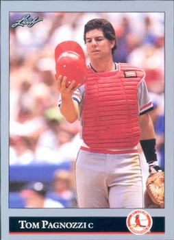 #359 Tom Pagnozzi - St. Louis Cardinals - 1992 Leaf Baseball