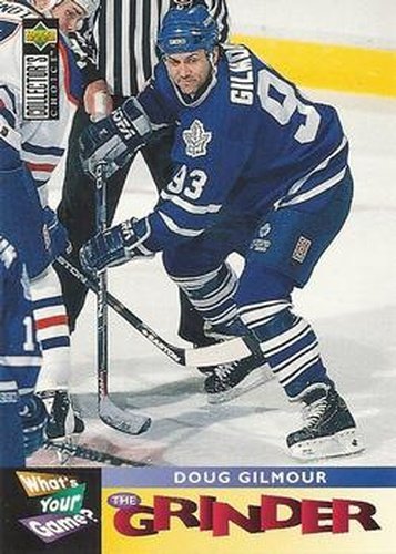 #359 Doug Gilmour - Toronto Maple Leafs - 1995-96 Collector's Choice Hockey