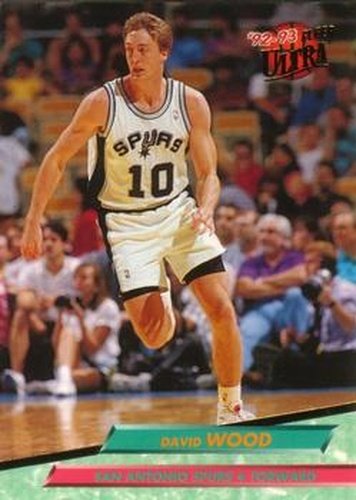 #359 David Wood - San Antonio Spurs - 1992-93 Ultra Basketball