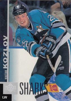 #359 Viktor Kozlov - San Jose Sharks - 1997-98 Upper Deck Hockey