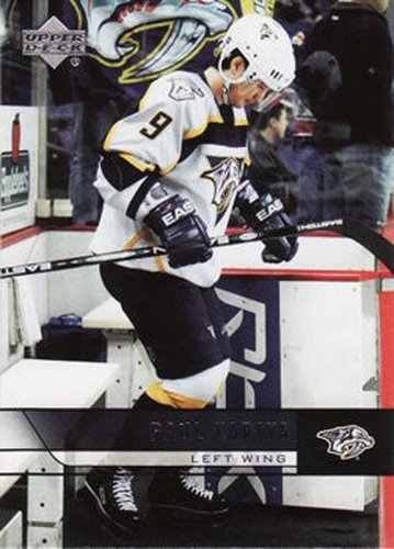 #359 Paul Kariya - Nashville Predators - 2006-07 Upper Deck Hockey