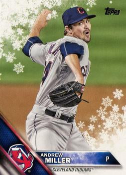 #HMW35 Andrew Miller - Cleveland Indians - 2016 Topps Holiday Baseball