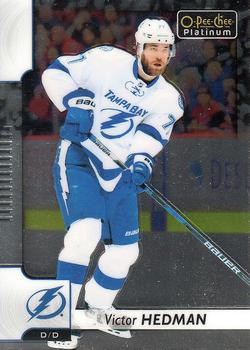 #35 Victor Hedman - Tampa Bay Lightning - 2017-18 O-Pee-Chee Platinum Hockey