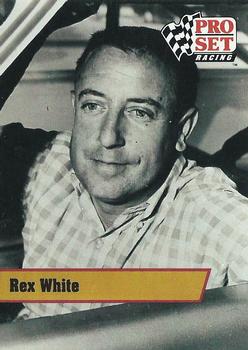 #L35 Rex White - White-Clements Racing - 1991 Pro Set - Legends Racing